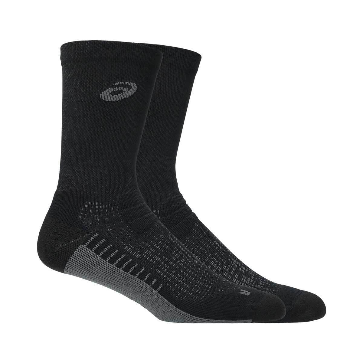 Asics Performance Run Crew Sock Unisex - Performance Black גרבי ריצה אסיקס