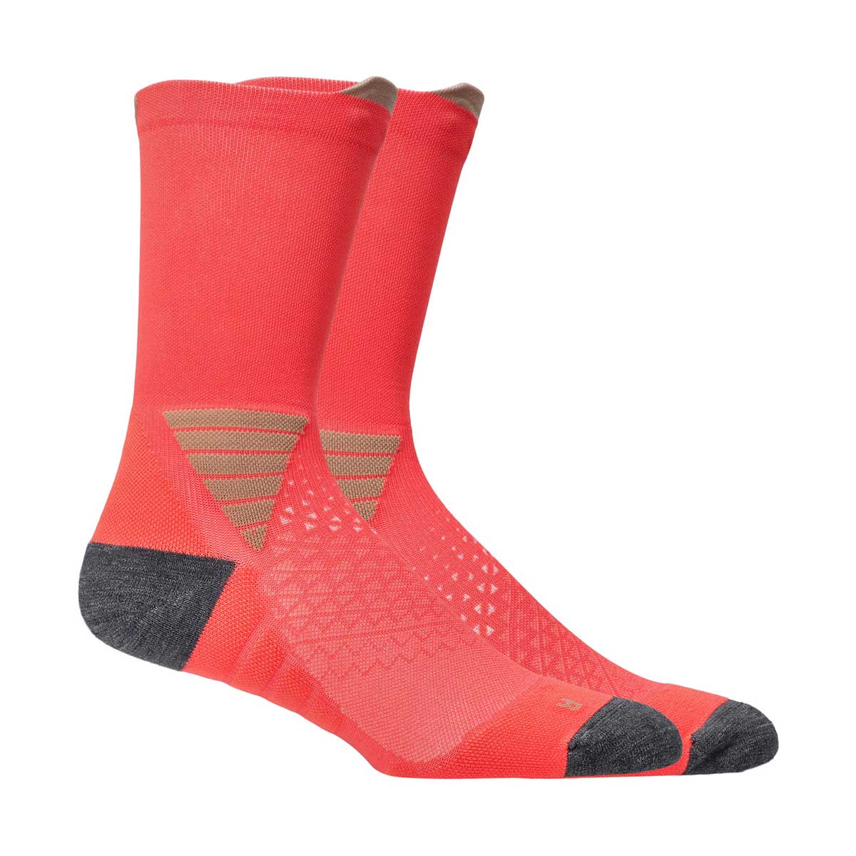 Asics Elite Fujitrail Crew Sock Unisex - Sun Coral נעלי ריצה אסיקס