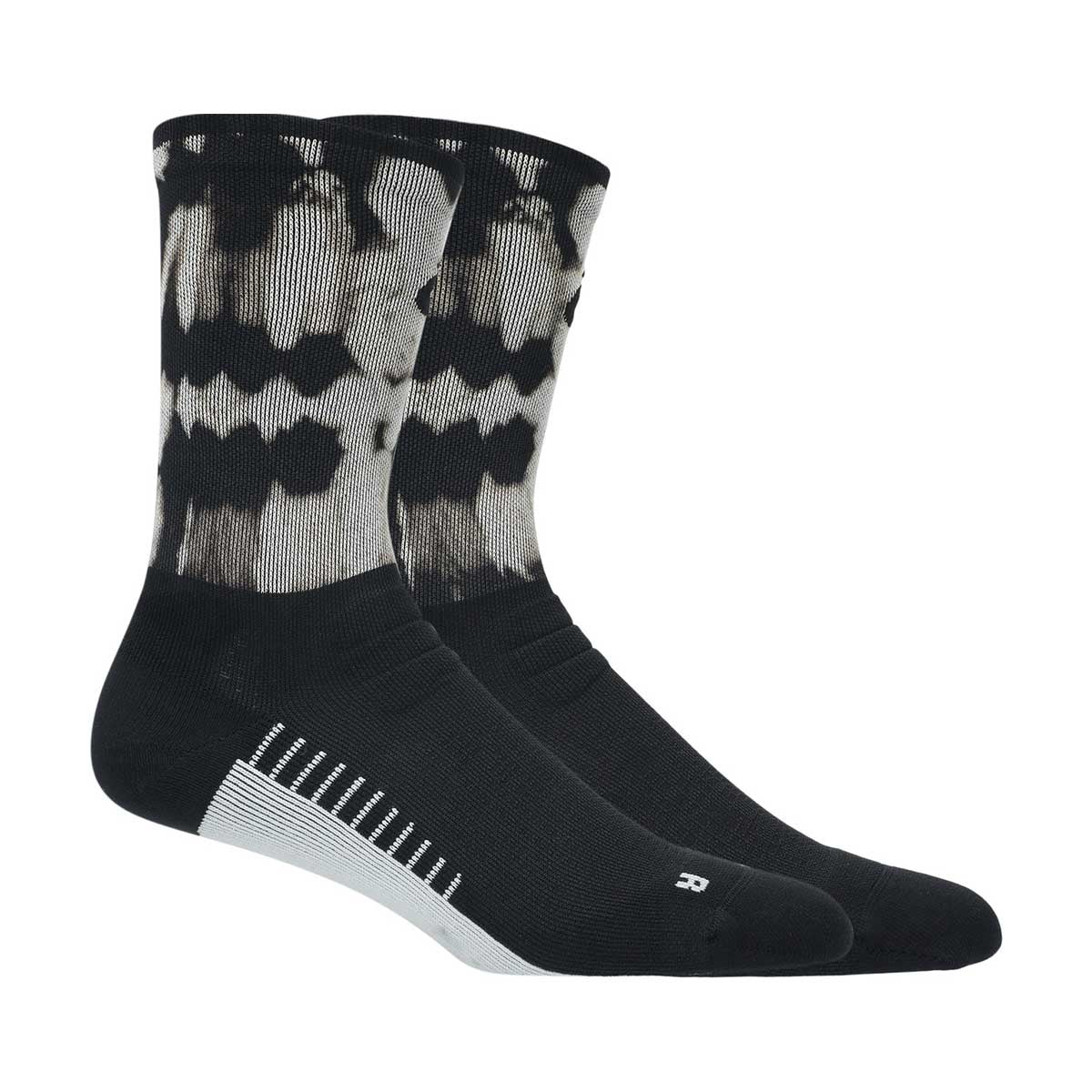Asics Performance Run Crew Sock Unisex - Black Cream גרבי ריצה אסיקס