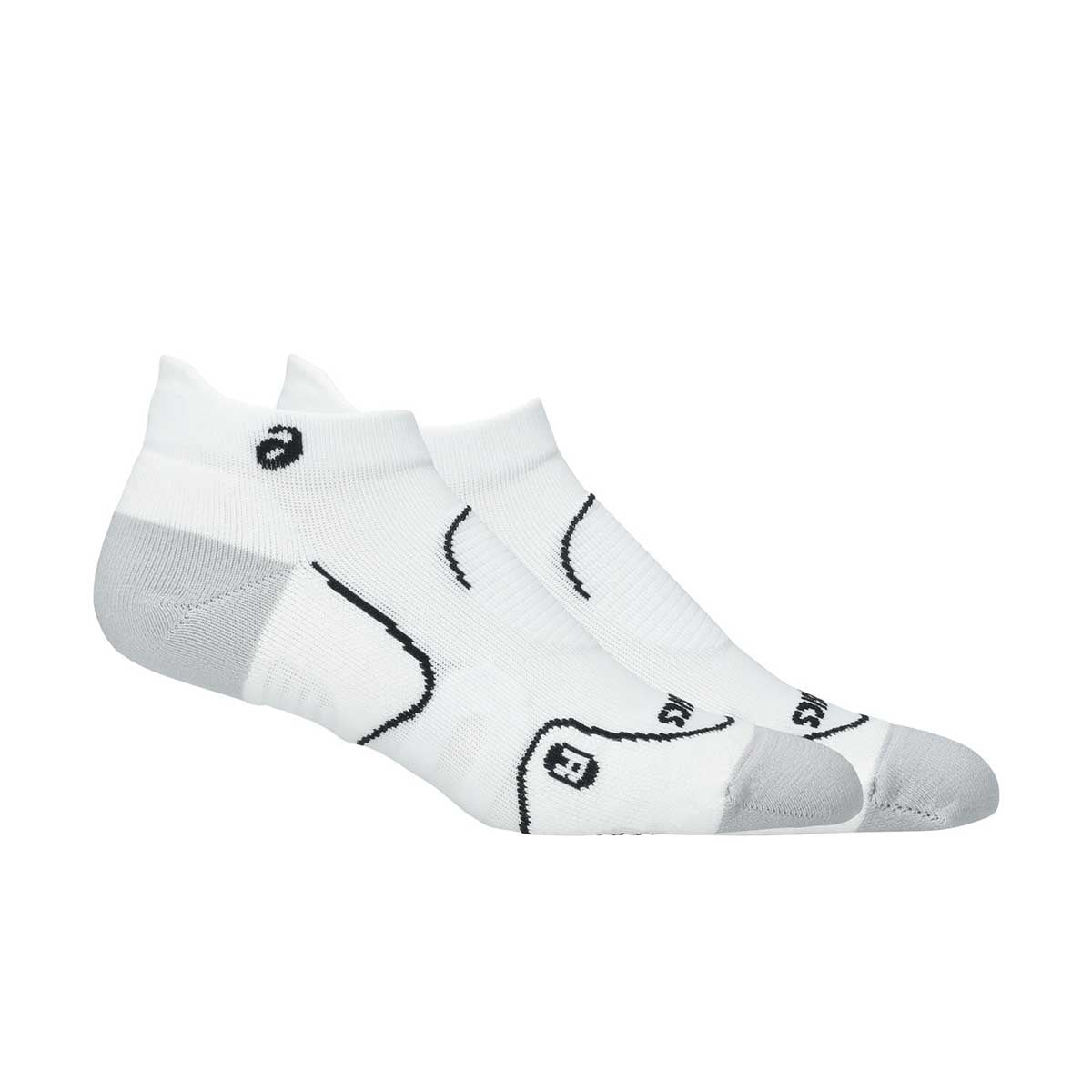 Asics Court+ Tennis Ankle Sock Unisex - Brilliant White גרבי טניס אסיקס
