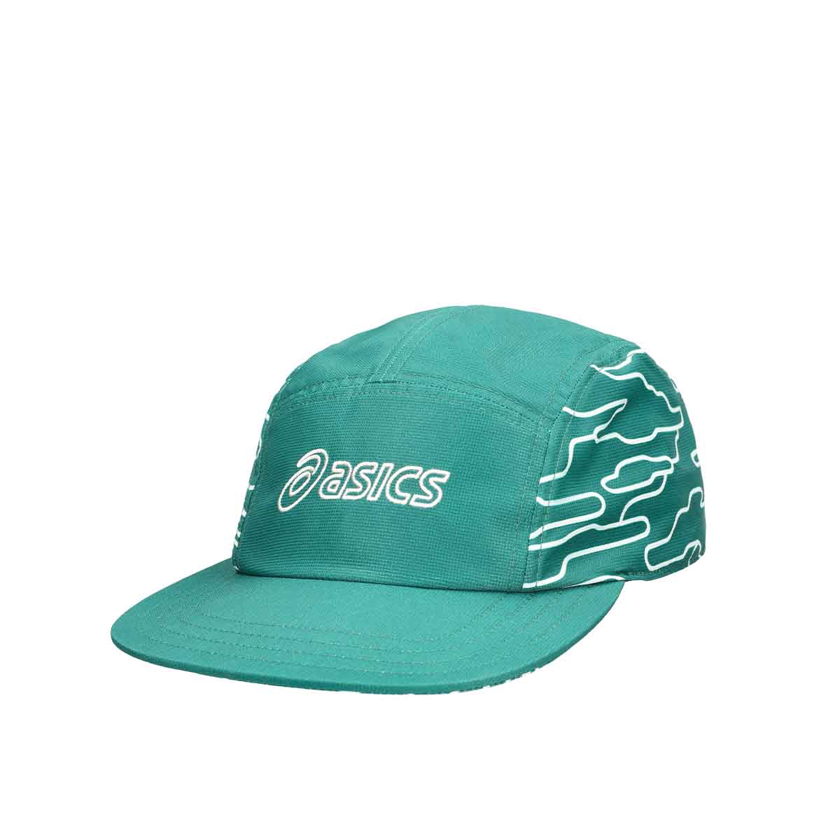 Asics Padel 5 Panel Cap Unisex Jewel Green כובע אסיקס פאדל יוניסקס
