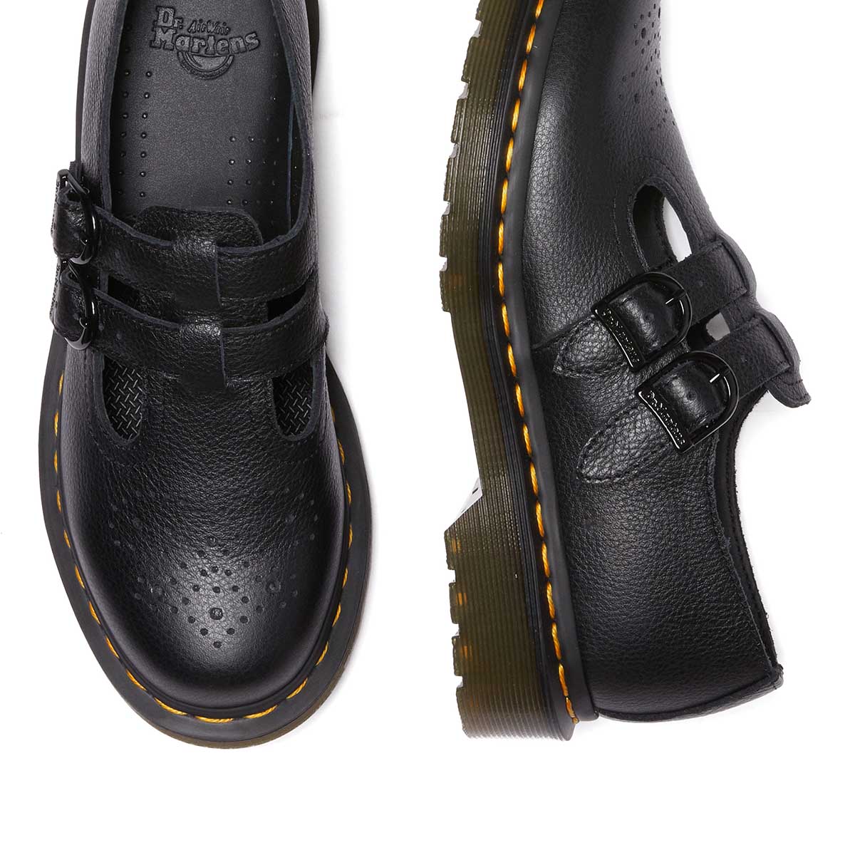 Dr. Martens 8065 Mary Jane Black מוקסין ד"ר מרטנס לנשים מרי ג'יין