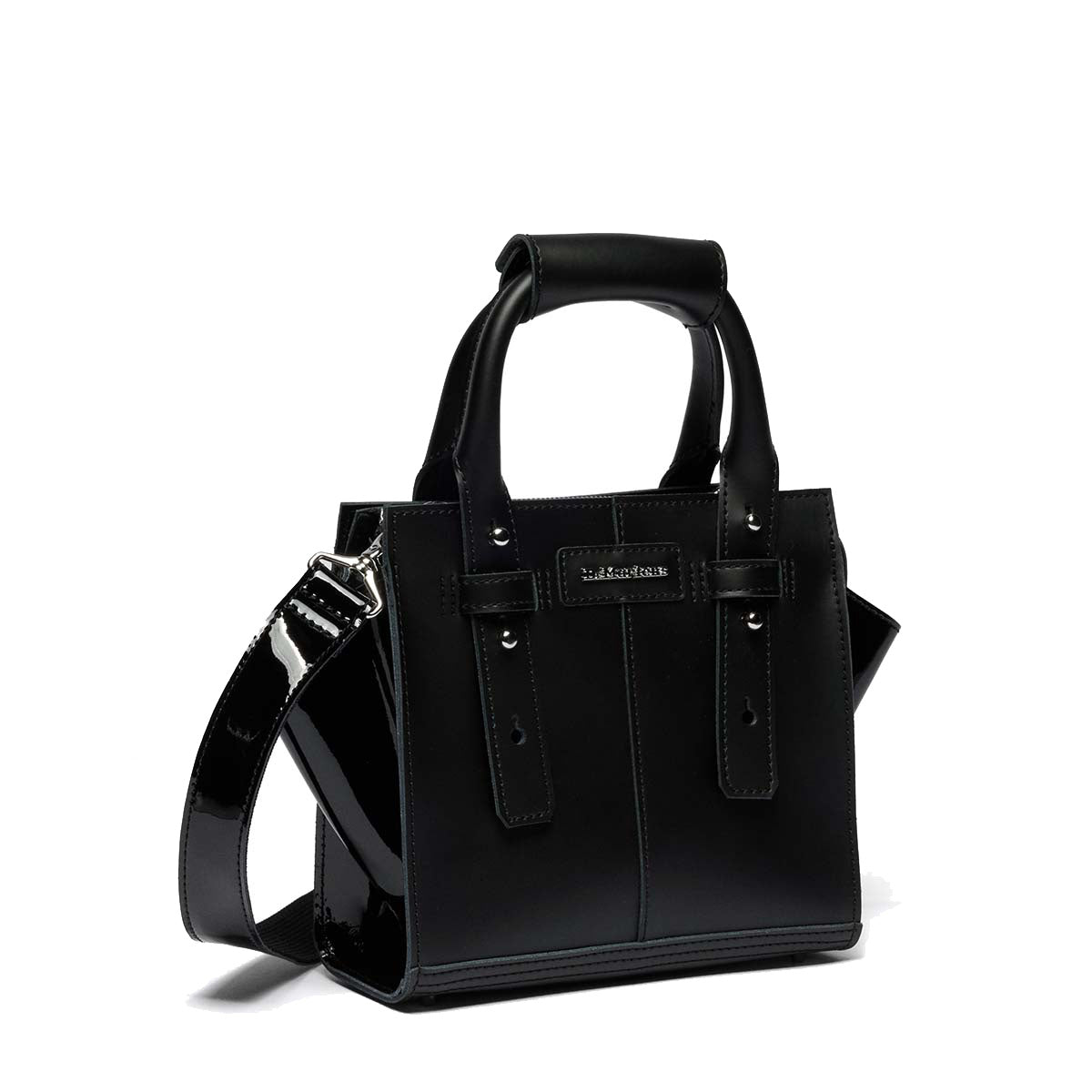 Dr. Martens Small Leather Tote Bag Small Black תיק יד מרטינס
