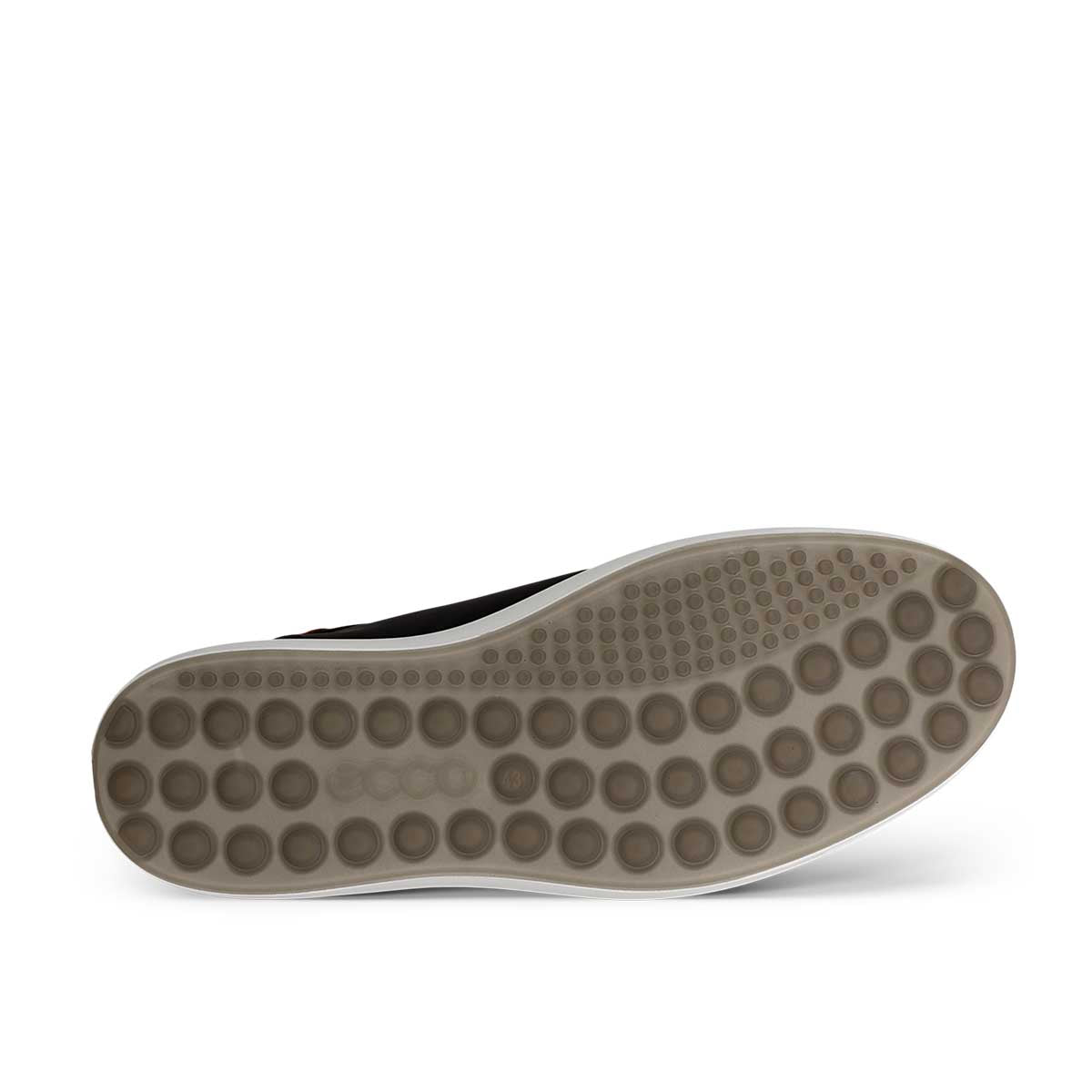 Ecco Soft 7 Black Cognac סניקרס גברים אקו