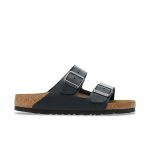 Birkenstock Arizona Oiled Leather Black בירקנשטוק כפכפי גברים אריזונה עור שחור - Original's