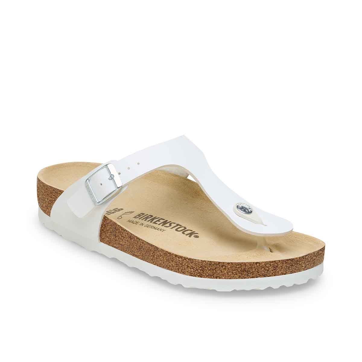 Birkenstock Gizeh BS White כפכפי בירקנשטוק גיזה לבן