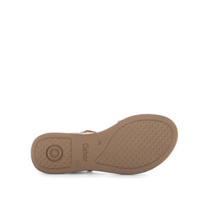 Gabor brown strappy sandal סנדלי גאבור לנשים