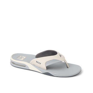 Reef Fanning Light Grey Grey Blue כפכפי ריף לגבר