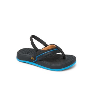 Reef Little Windswell Black Blue כפכפי ילדים ריף