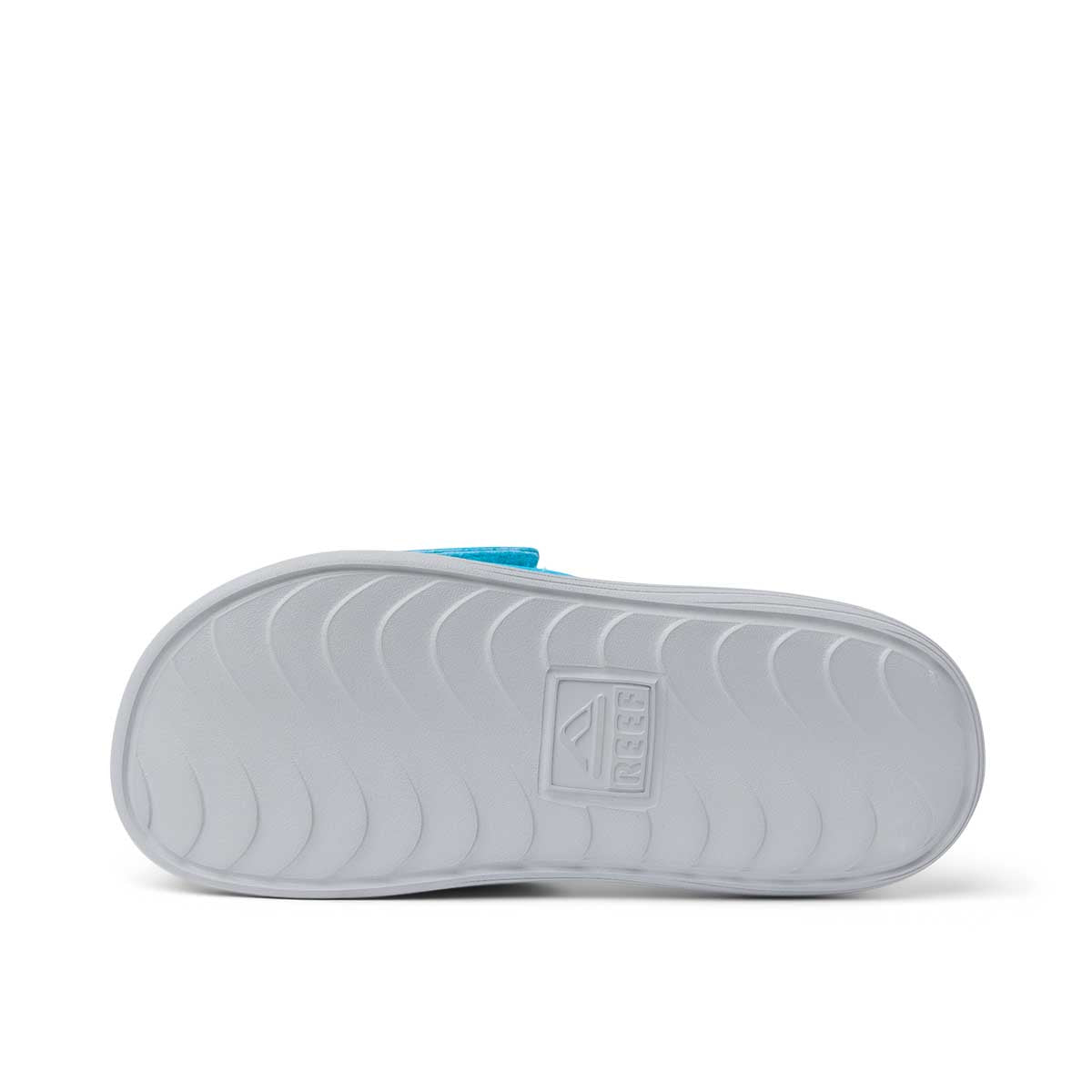 Reef Kids Salty Slide Grey Blue כפכפי ילדים ריף