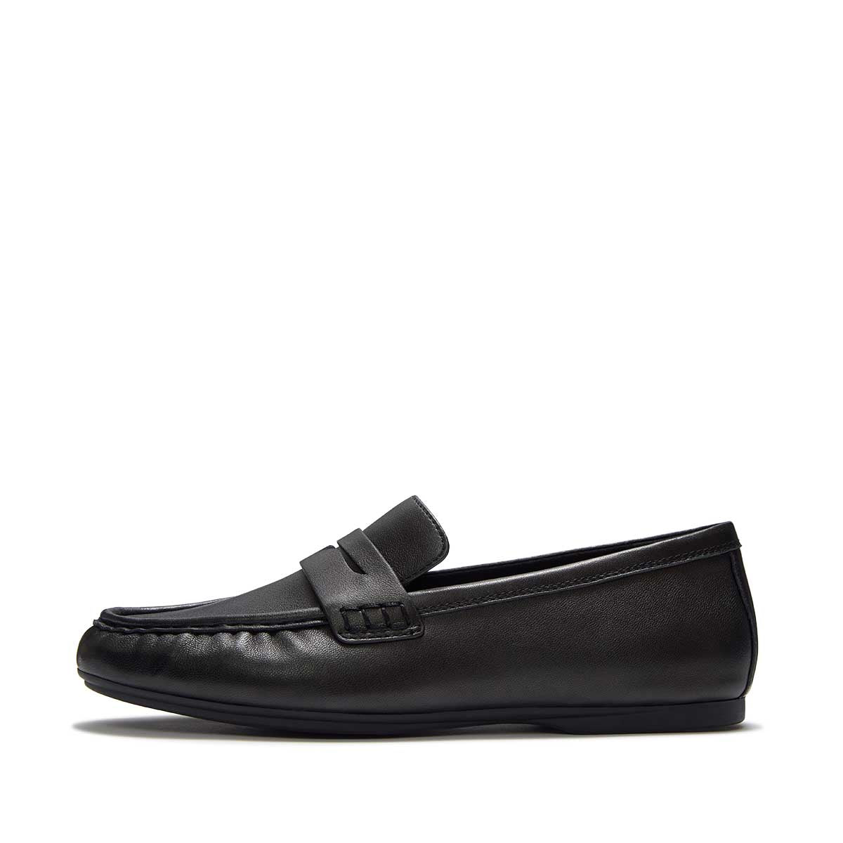 Fit Flop Delicato Soft Loafer - Black פיט פלופ מוקסין לנשים