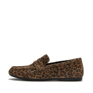 Fit Flop Delicato Soft Loafer - Tan Black נעלי מוקסין פיט פלופ לנשים