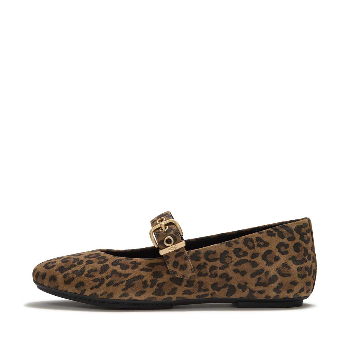 Fit Flop Delicato Mary Jane Tan Black נעלי פיט פלופ לנשים
