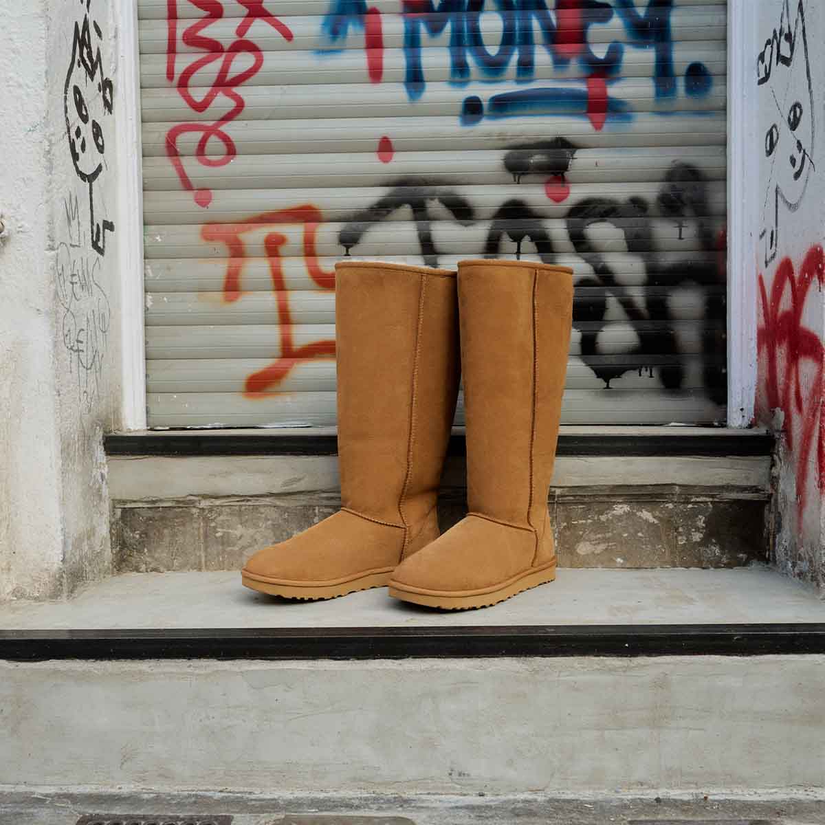 UGG Classic Ultra Tall Chestnut מגפיים לנשים קלאסיק אולטרה