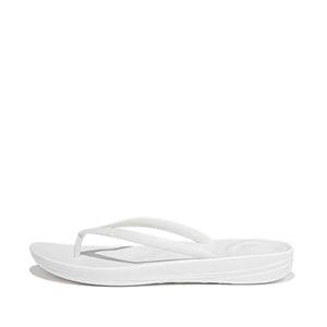 Fit Flop Iqushion Ergonomic Flip Flops Urban White כפכפי פיטפלופ לנשים