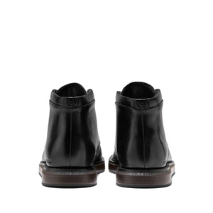 Cole Haan Grand Neoclassic Flexcraft Chukka Boots Black Dark Brown מגפי קול האן לגברים