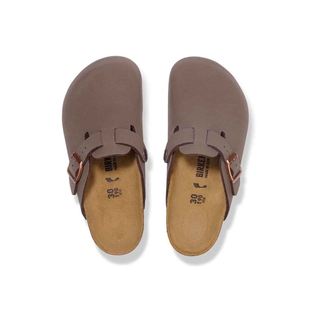 Birkenstock Boston Kids BS Mocca כפכפי בירקנשטוק בוסטון מוקה לילדים