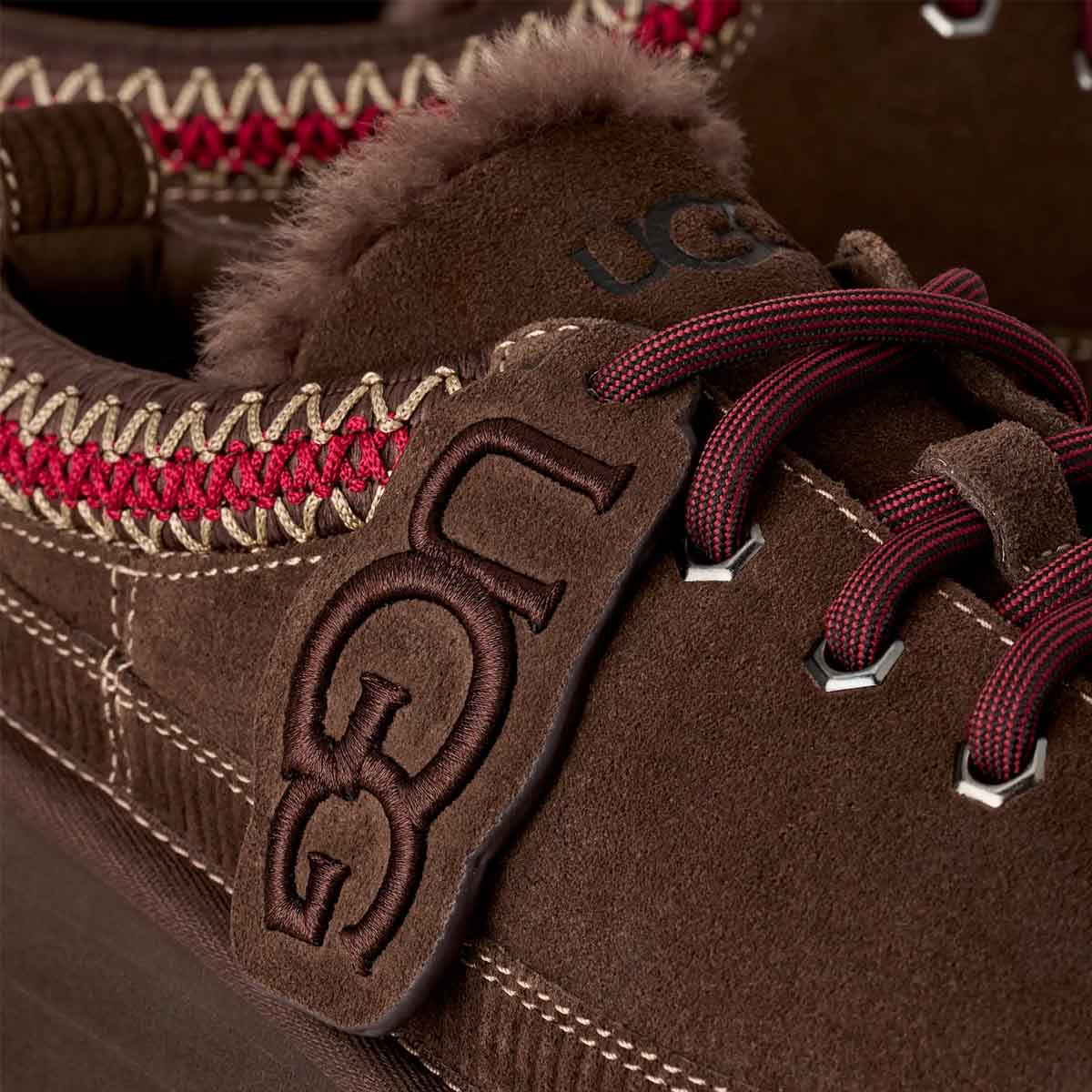 UGG Heritage Lace-Up Slipper Burnt Cedar סניקרס לנשים