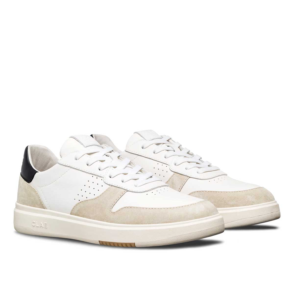 Clae Moses White Wood Ash Black סניקרס לגברים
