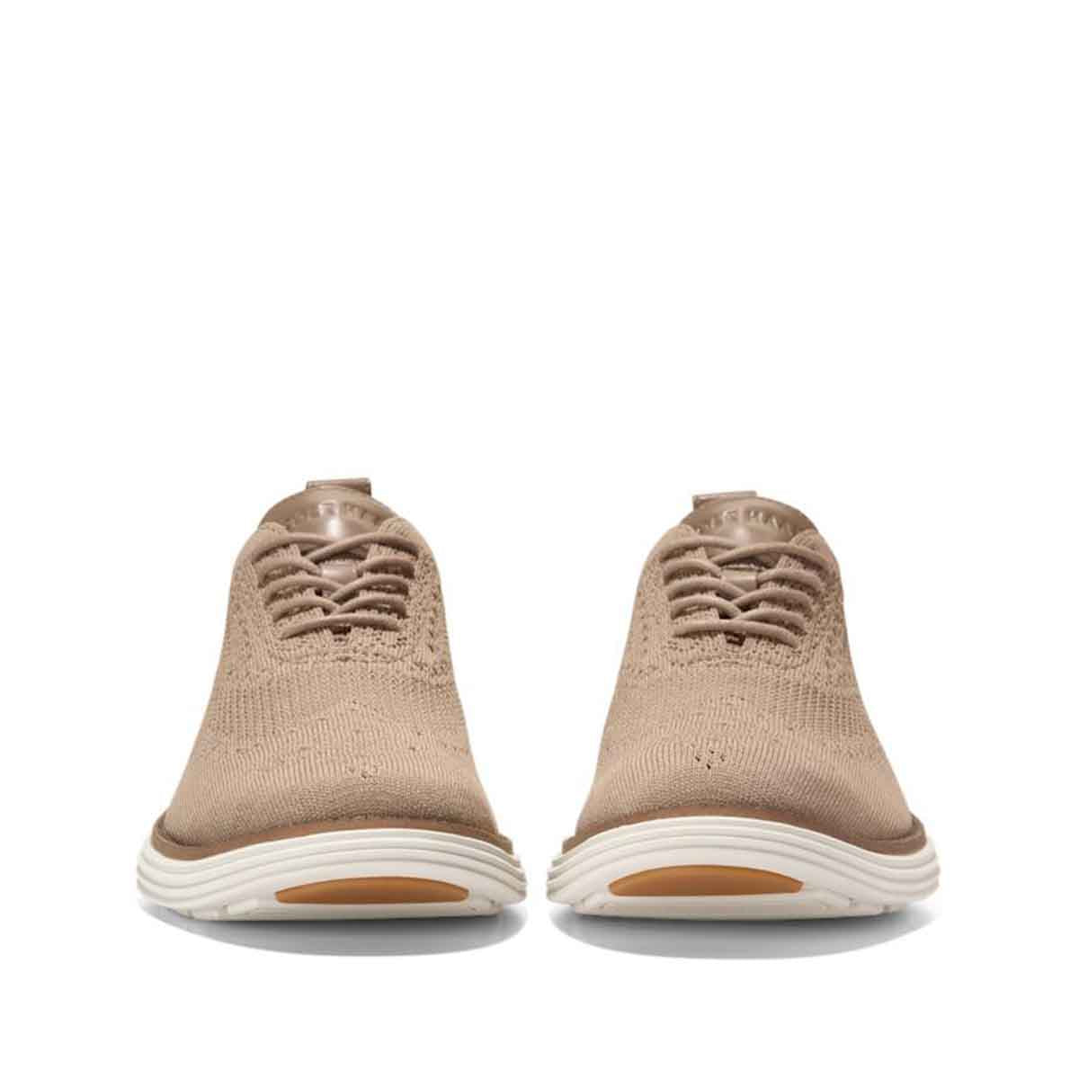 Cole Haan Originalgrand Remastered Stitchlite Ox Irish Coffee Dune Silver Birch סניקרס קול האן לגברים