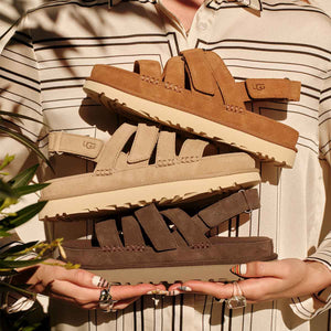 UGG Goldenstar Gleam Chestnut סנדלי נשים גולדנסטאר חום