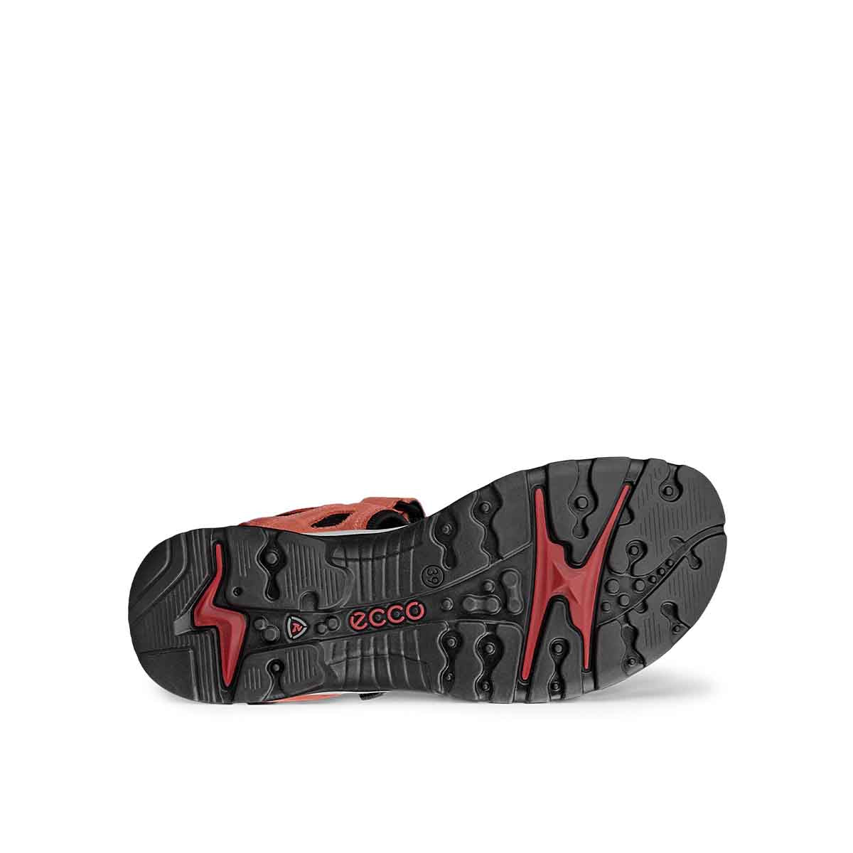 Ecco Offroad Orange Burnt Coal Spiced Coral סנדלי אקו אופרוד כתום לנשים