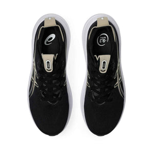 Asics Gel Nimbus 28 Men Black Feather Grey נעלי ריצה ג`ל נימבוס 28 לגברים