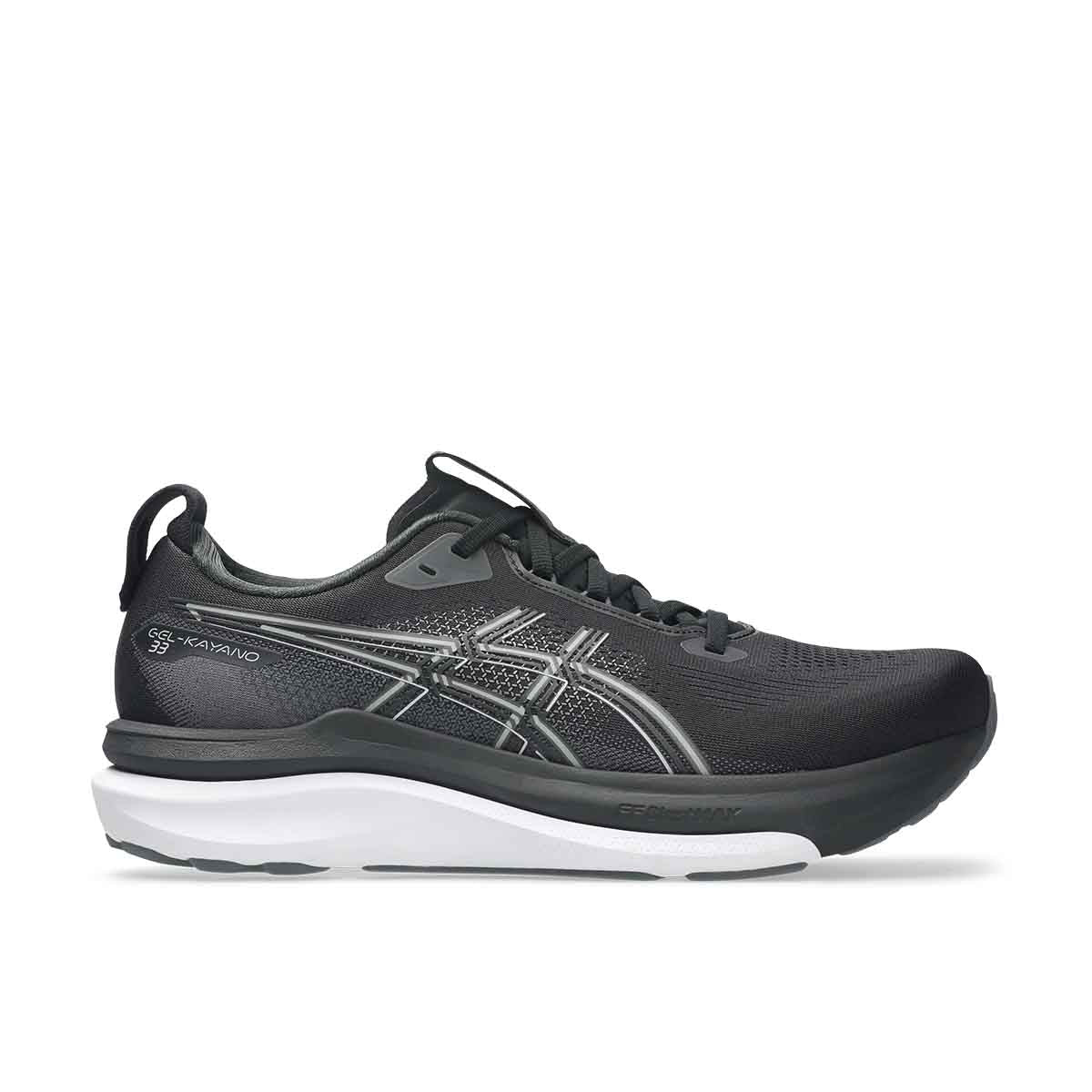 Asics Gel Kayano 33 Men Black White נעלי ריצה ג`ל קיאנו 33 לגברים