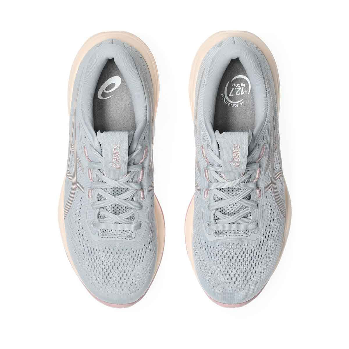 Asics Gel Cumulus 28 Women Piedmont Grey Pearl Pink נעלי ריצה ג`ל קומולוס 28 נשים