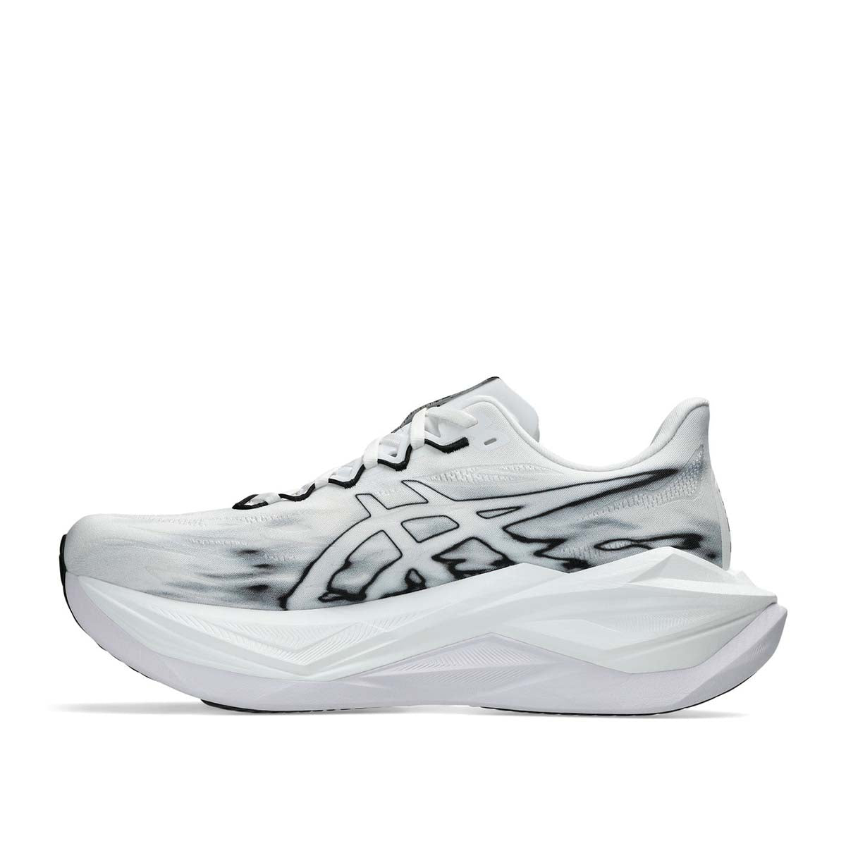 Asics Superblast 3 Unisex White Black נעלי ריצה סופר בלאסט 3 יוניסקס