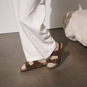 Birkenstock Arizona Carafe Tonal Carafe Tonal FB כפכפי בירקנשטוק אריזונה חום לנשים