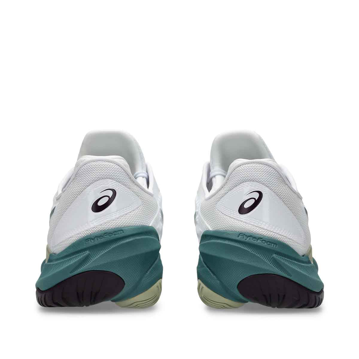 Asics Court FF 3 Men White Foggy Teal נעלי טניס קורט 3 לגברים