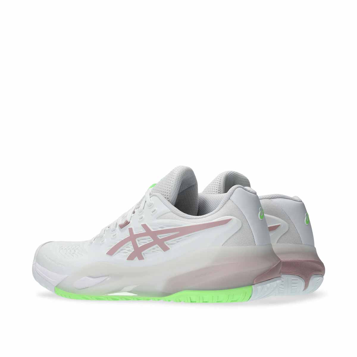 Asics Gel Resolution X Women White Morganite נעלי טניסג`ל רזולושיין לנשים