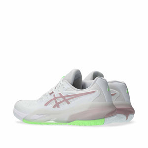 Asics Gel Resolution X Women White Morganite נעלי טניסג`ל רזולושיין לנשים