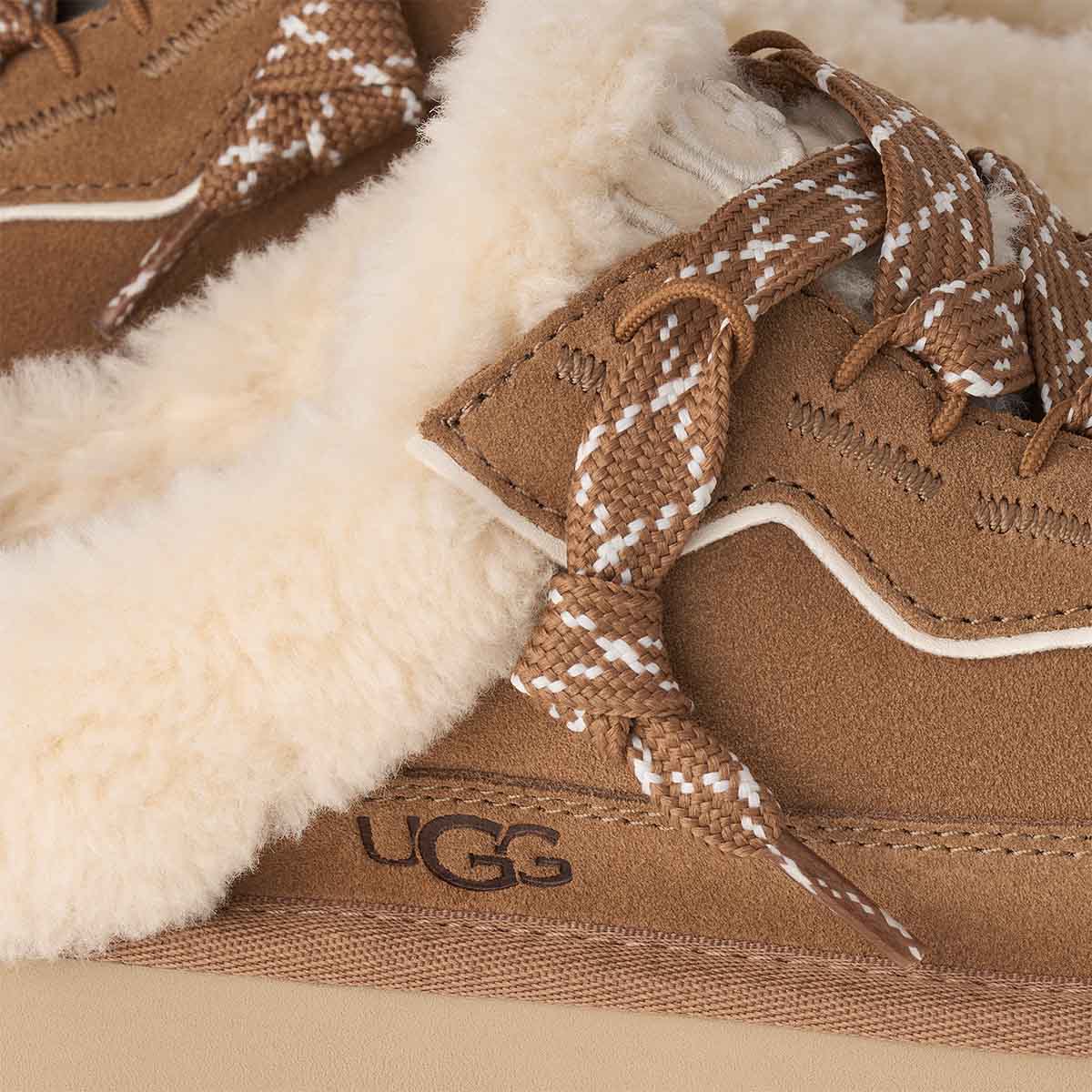 UGG Lowmel Mule Chestnut סניקרס לואמל חום לנשים
