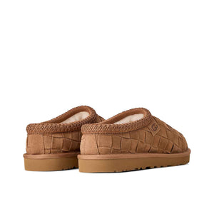 UGG Men's Tasman Woven Chestnut כפכפי טזמן לגברים