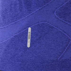 Asics Road Seamless LS Top Men Cobalt Burst Eggplant חולצת ריצה ארוכה לגברים