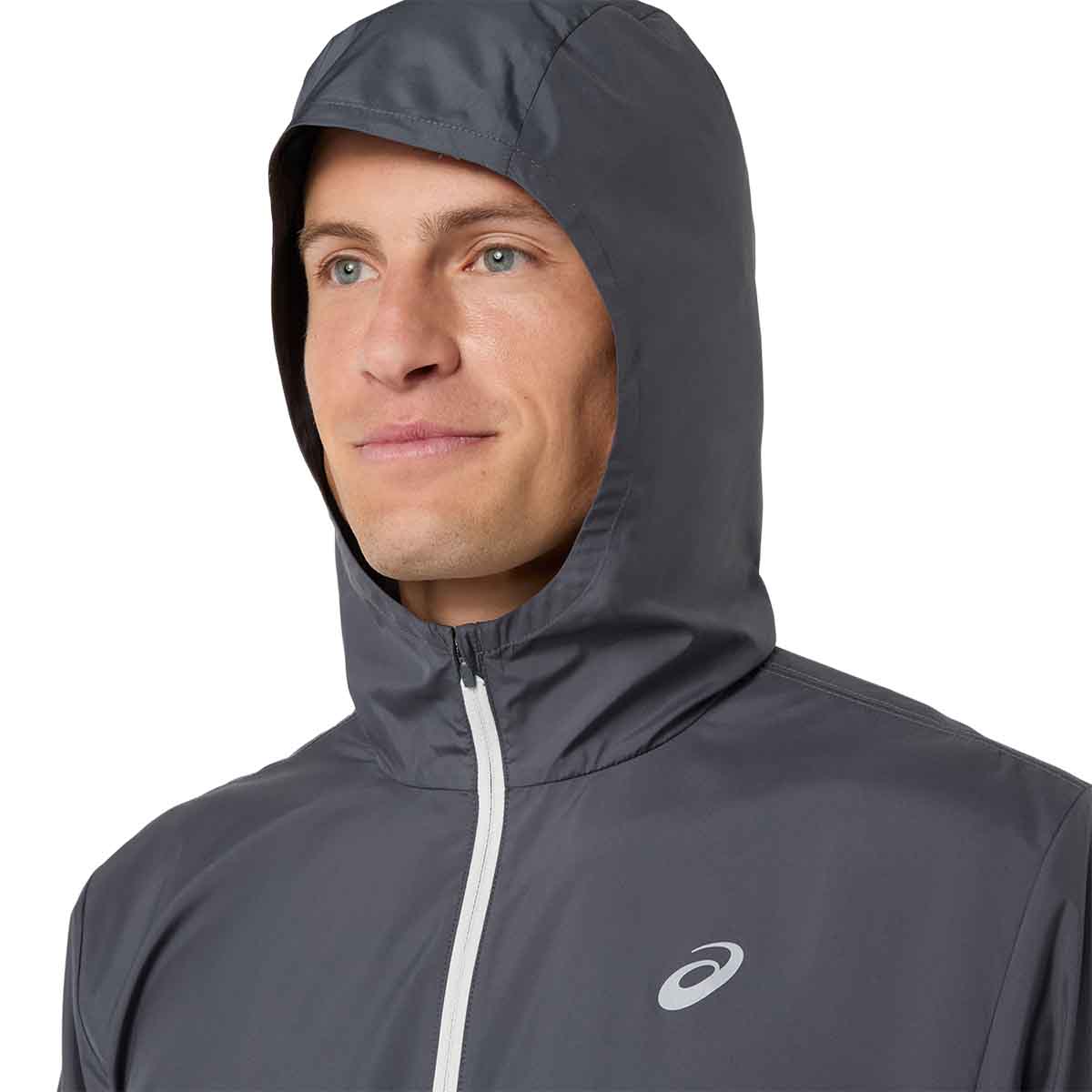 Asics Icon Jacket Men Carrier Grey ג'קט ריצה לגברים