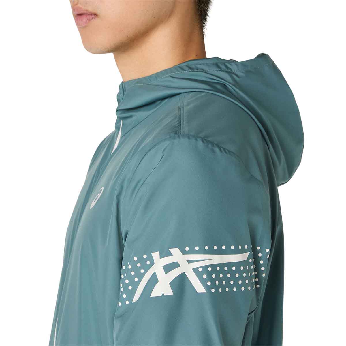 Asics Icon Jacket Men Foggy Teal ג'קט ריצה לגברים