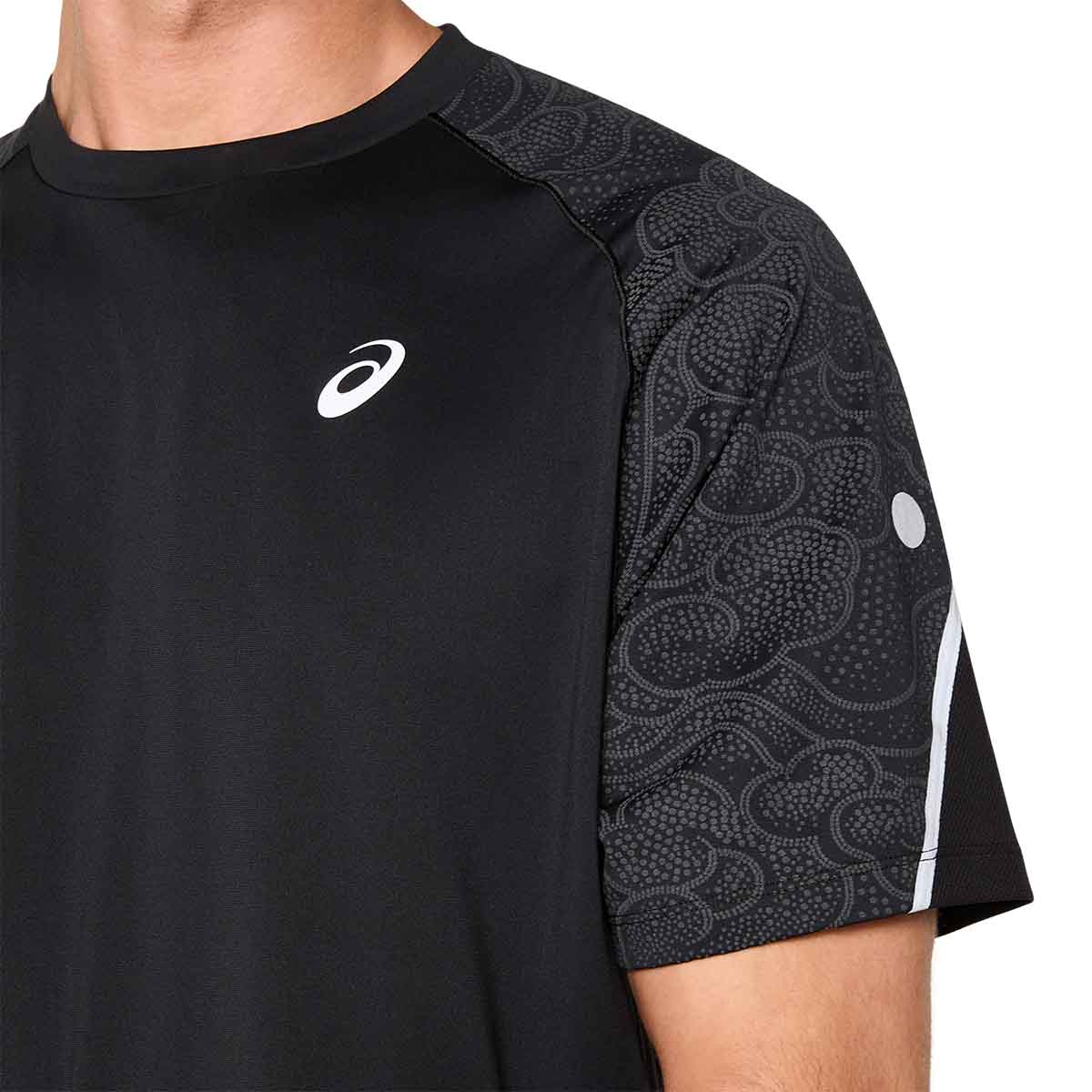 AsicsRoad Lite-Show SS Top Men Performance Black חולצת ריצה לגברים