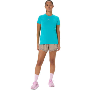 Asics Road Seamless SS Top Women Energy Aqua חולצת ריצה לנשים