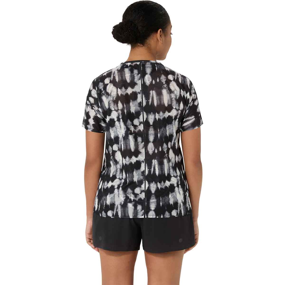 Asics Metarun SS Top Women Cream Performance Black חולצת ריצה לנשים