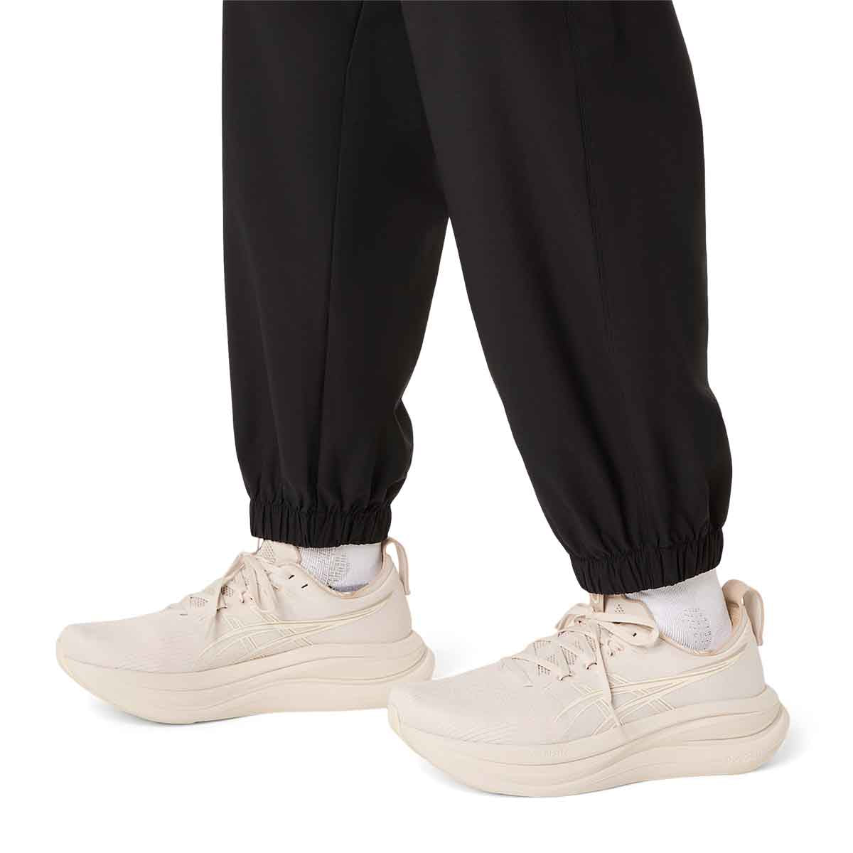 Asics Heritage Double Weave Pant Unisex Performance Black מכנסי אסיקס יוניסקס