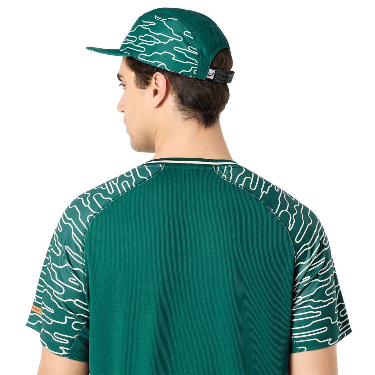 Asics Padel Court SS Top Men Jewel Green חולצת פאדל לגברים