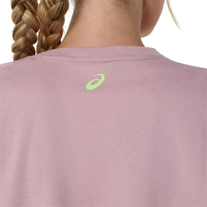 Asics Game Seasonal Graphic Top Women Morganite גופיית טניס לנשים