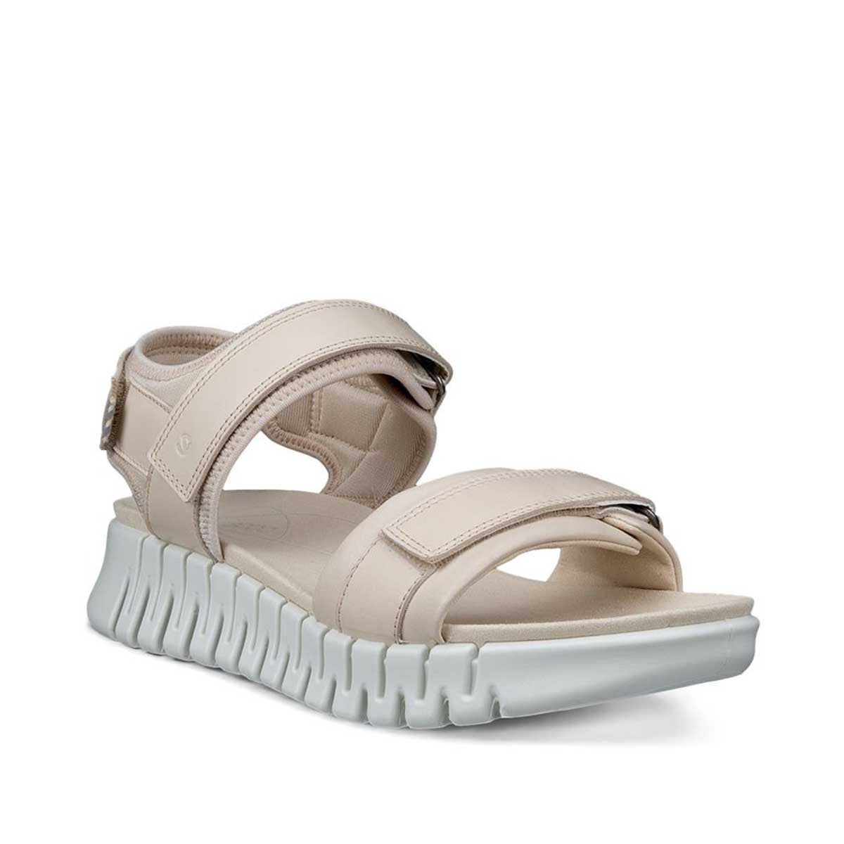 Ecco Gruuv Sol W Beige Limestone סנדלי אקו לנשים