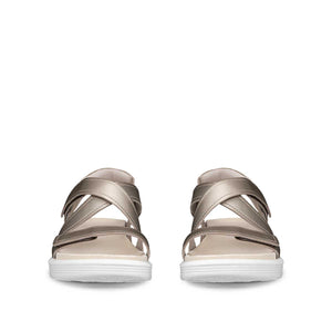 Ecco Soft Sandal Pure Cashmere Metallic סנדלי אקו לנשים