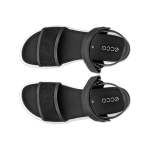 Ecco Soft Sandal W Black סנדלי אקו לנשים סופט שחור