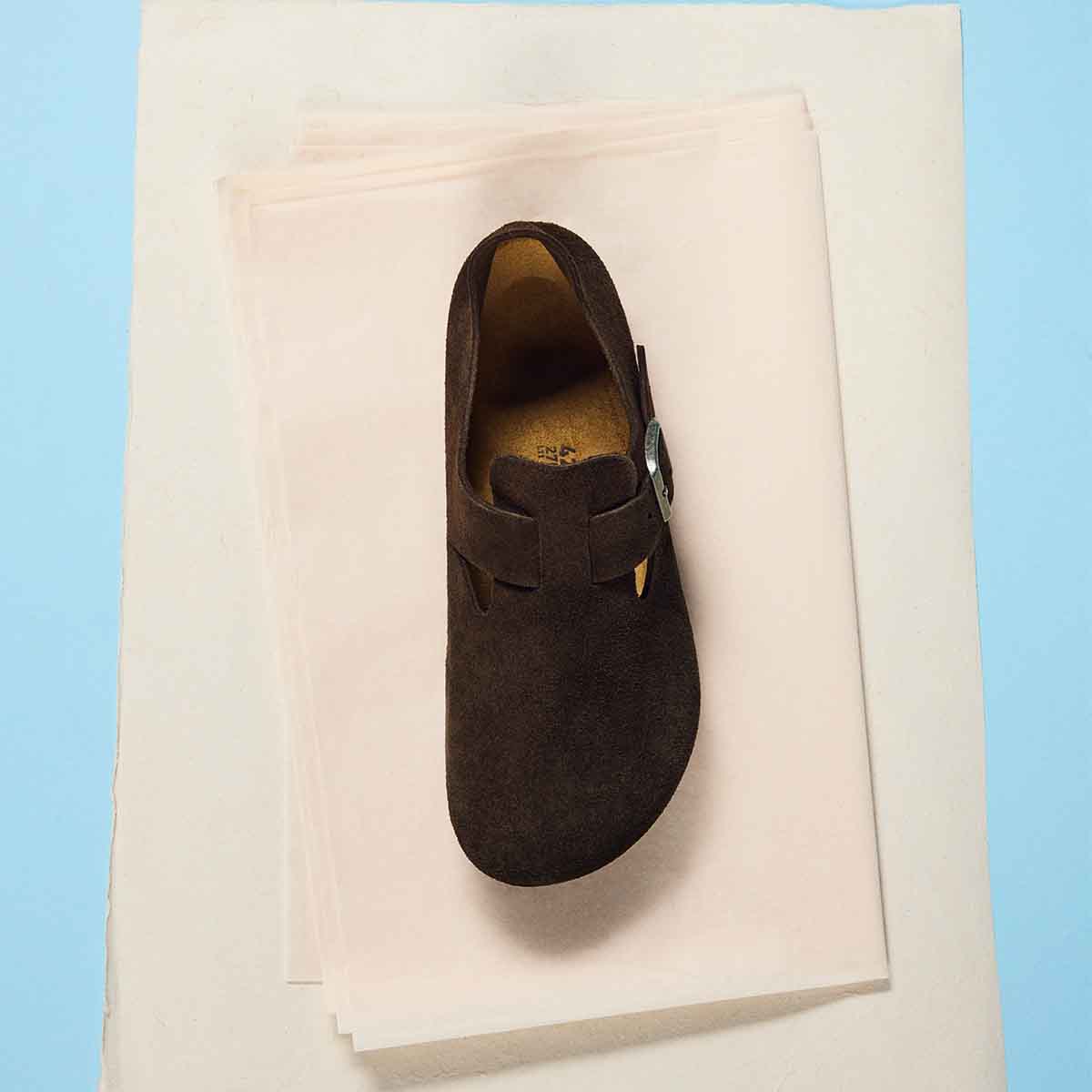 Birkenstock London Mocca סנדלי בירקנשטוק לנשים לונדון חום