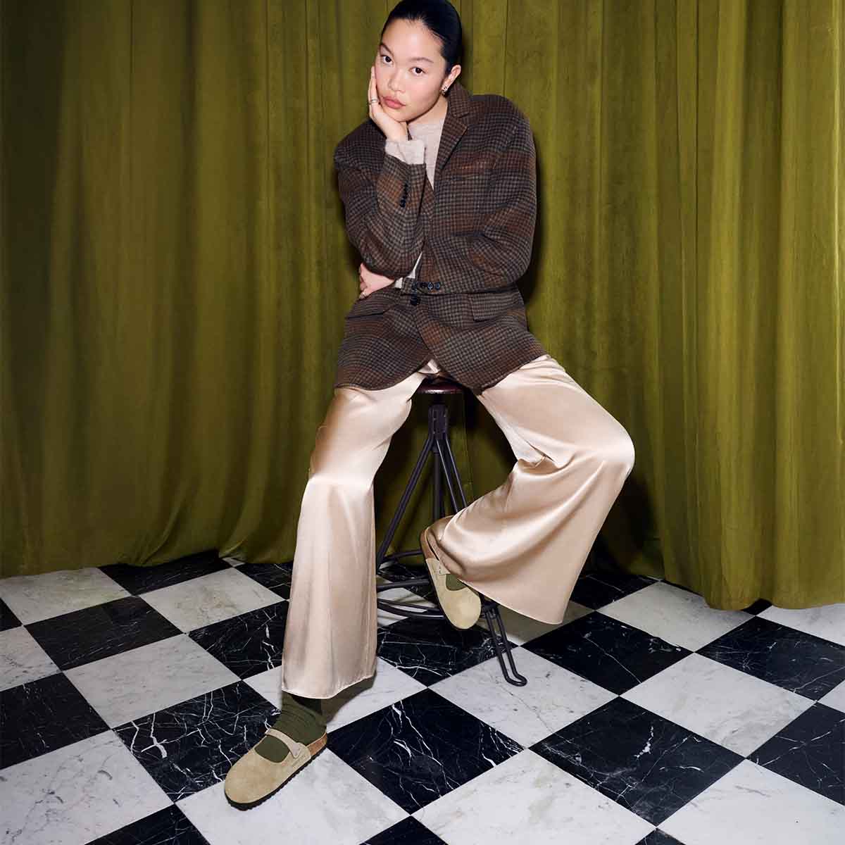 Birkenstock Maria Taupe כפכפי בירקנשטוק מריה טיופ
